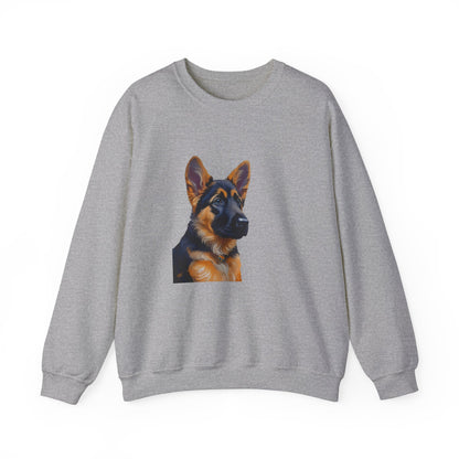 German Shepherd Puppy Unisex Crewneck Sweatshirt
