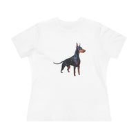 Doberman Pinscher #1  --  Women's Relaxed Fit Cotton Tee