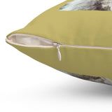Petit Basset Griffon Vendéen Spun Polyester Throw Pillow