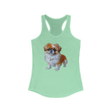 Pekingese Women's Classic Racerback Tank