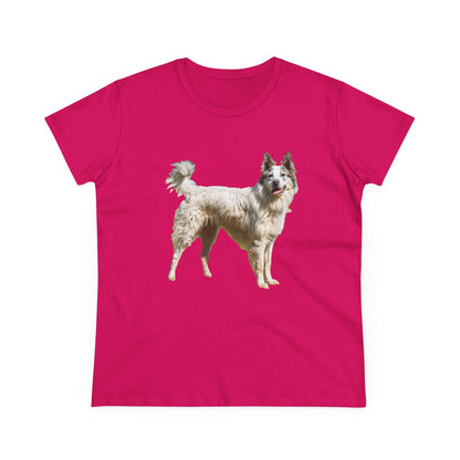 Pyrenean Shepherd  Women's Midweight Cotton Tee