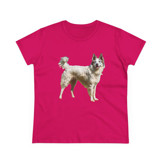 Pyrenean Shepherd  Women's Midweight Cotton Tee