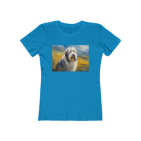 Old English Sheepdog Slim Fitted Women's Tee