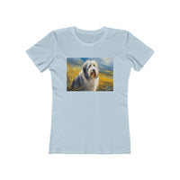 Old English Sheepdog Slim Fitted Women's Tee