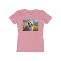 Old English Sheepdog Slim Fitted Women's Tee