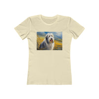 Old English Sheepdog Slim Fitted Women's Tee