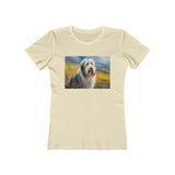 Old English Sheepdog Slim Fitted Women's Tee