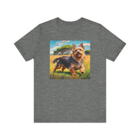 Australian Terrier  -  Unisex Jersey Short Sleeve Tee