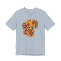 Dachshund 'Doxie 1' Unisex Jersey Short Sleeve Tee
