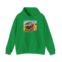 Australian Terrier -- Unisex 50/50 Hooded Sweatshirt