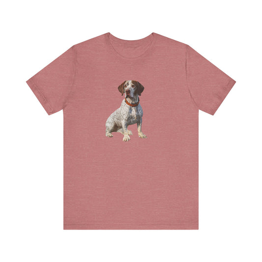 Braque du Bourbonnai Unisex Jersey Short Sleeve Tee