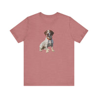 Braque du Bourbonnai Unisex Jersey Short Sleeve Tee