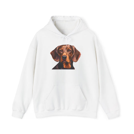 Hannoverscher Schweisshund, German Scent Hound Unisex 50/50 Hoodie
