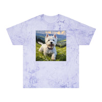 Westie #2 - West Highland Terrier - Unisex Relaxed Fit Color Blast T-Shirt