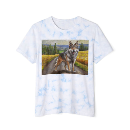 Czechoslovakian Vlciak Wolfdog Classic Tie-Dyed T-Shirt