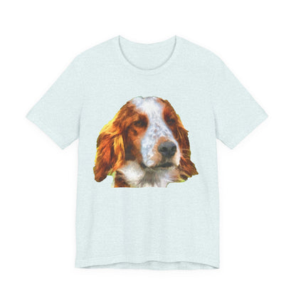 Irish Red & White Setter - Unisex Jersey Short Sleeve Tee
