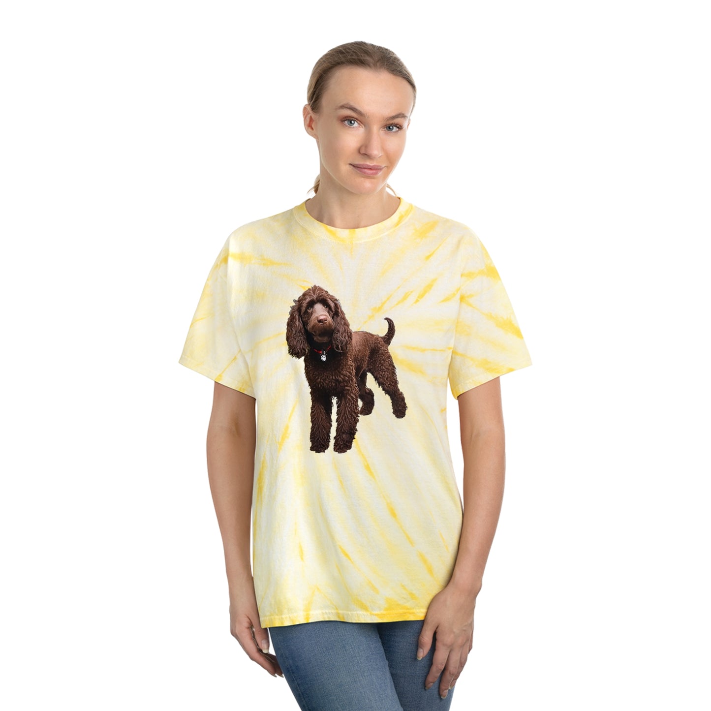 Cyclone Irish Water Spaniel Tie-Dye Tee