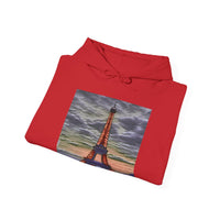 Eiffel Tower Sunset - Unisex 50/50 Hoodie