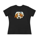 English Foxhound 'Sheeba' Women's Relaxed Fit Tee