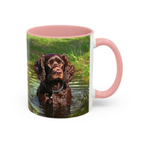 Boykin Spaniel - Ceramic Accent Coffee Mug - 2 Sizes