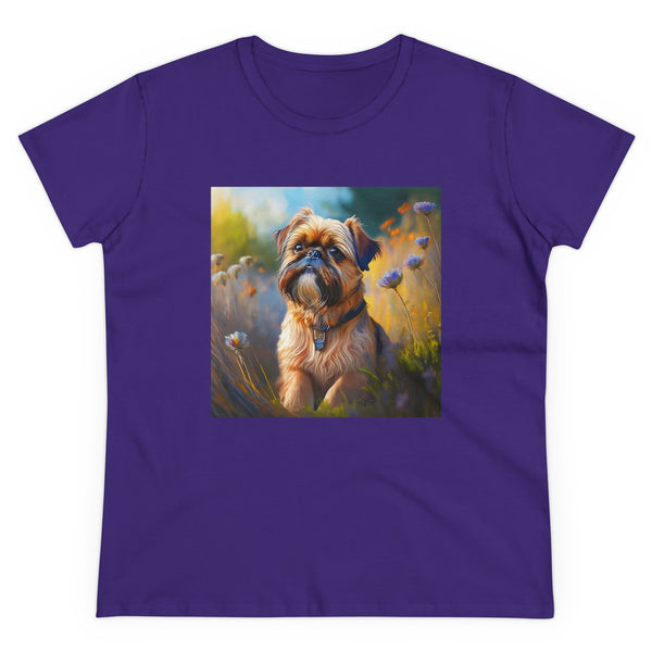 Brussels Griffon Women's Midweight Cotton Tee