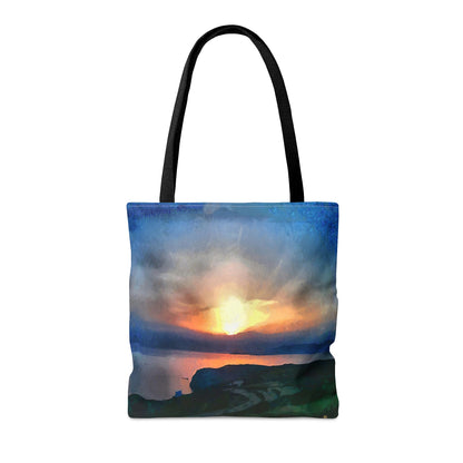 Sifnos (Greece) Sunset -  Tote Bag