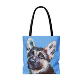 German Shepherd 'Sly' Tote Bag