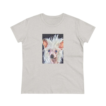 Chinese Crested - Women's Midweight Cotton Tee