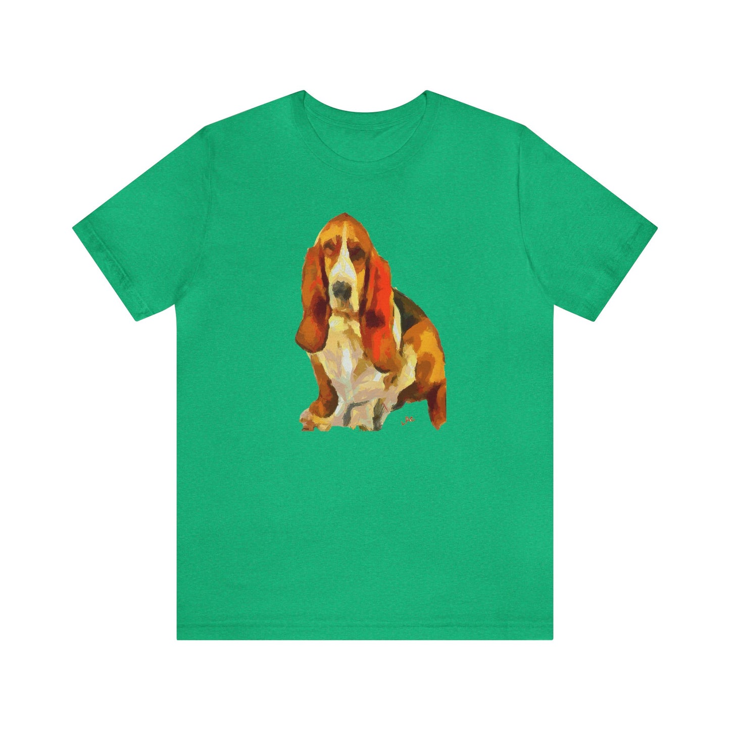 Basset Hound 'Lautrec' Classic Jersey Short Sleeve Tee