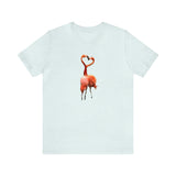 Flamingo 'Love Birds' -  Classic Jersey Short Sleeve Tee