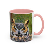 Great Horned Owl 'Hooty' Ceramic Accent Mugs