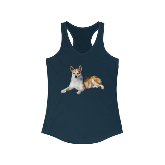 Norwegian Lundehund - Women's Racerback Tank