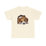 Beagle 'Daisy Mae' Unisex Heavy Cotton Tee