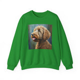 Labradoodle 50/50 Crewneck Sweatshirt