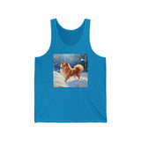 Finnish Spitz - Unisex Jersey Tank