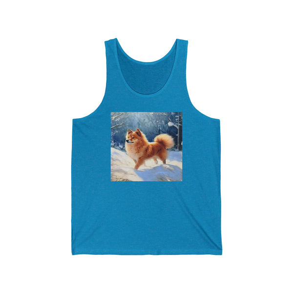 Finnish Spitz - Unisex Jersey Tank