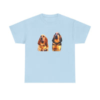 Bloodhounds 'Bear & Bubba' Unisex Heavy Cotton Tee