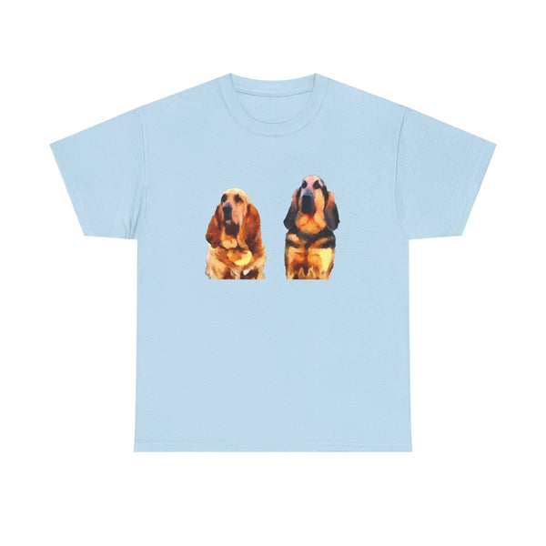 Bloodhounds 'Bear & Bubba' Unisex Heavy Cotton Tee