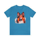Rough Coated Collie - -  Classic Jersey Short Sleeve Tee
