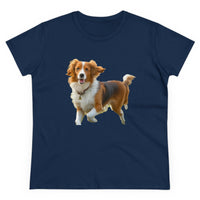 Nederlandse Kooikerhondje   Women's Midweight Cotton Tee