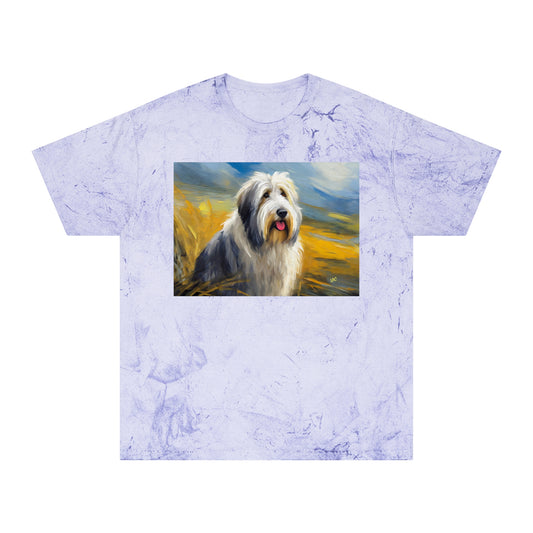 Old English Sheepdog Classic Ringspun Cotton Color Blast T-Shirt