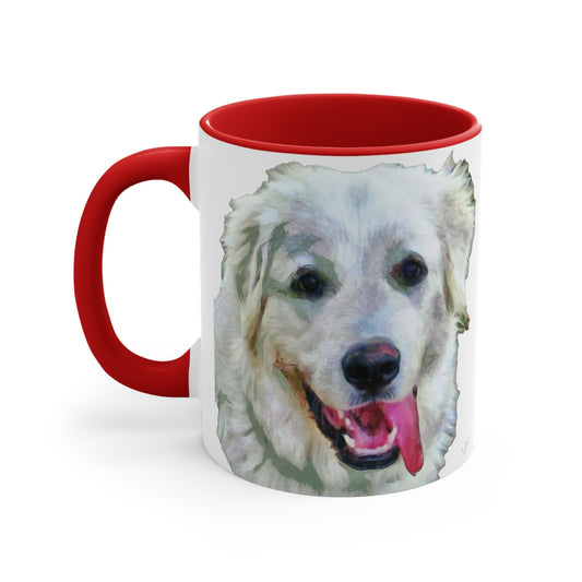Great Pyrenees Accent Coffee Mug, 11oz