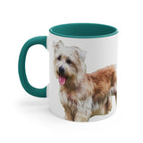 Glen of Imaal Terrier Accent Coffee Mug, 11oz