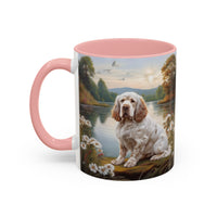 Clumber Spaniel Fine Art Ceramic Accent Coffee Mug - Two Sizes