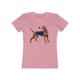 Segugio Italiano Women's Slim Fit Ringspun Cotton Tee