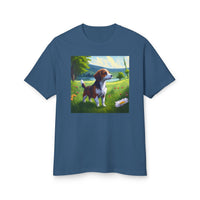 Drever Puppy - Unisex Relaxed Fit Heavyweight Cotton Tee