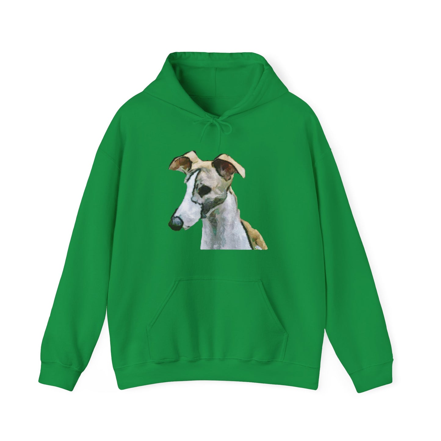 Whippet Unisex 50/50 Hoodie