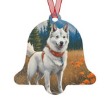 Yakutian Laika  Metal Ornaments