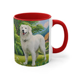 Hungarian Kuvasz 11oz Ceramic Accent Mug