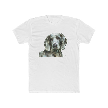 Weimaraner 'Greyson' Men's Cotton Crew Tee